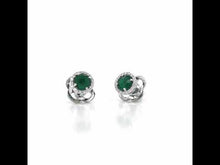 Load and play video in Gallery viewer, May Birthstone Earrings-BE001EMP
