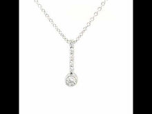 Load and play video in Gallery viewer, April Birthstone Love Pendant-BP003DAP
