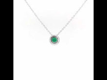 Load and play video in Gallery viewer, May Birthstone Necklace-BN001EMP

