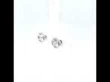 Load and play video in Gallery viewer, 1.5 CTW Solitaire Stud Earrings-E0582CLP
