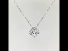 Load and play video in Gallery viewer, 1.5 CTW Solitaire Necklace-N0175CLP
