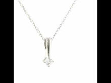 Load and play video in Gallery viewer, April Birthstone Love Pendant-BP004DAP

