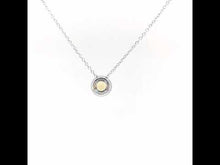 Load and play video in Gallery viewer, November Birthstone Necklace-BN001CTP
