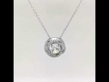 Load and play video in Gallery viewer, Circle Knot Pendant Necklace-P0185CLP

