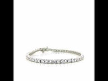 Load and play video in Gallery viewer, 5.61 CTW Classic Tennis Bracelet-B2001CLP
