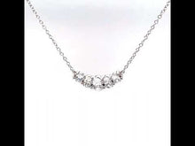 Load and play video in Gallery viewer, Oval Five-Stone Necklace-N0260CLP

