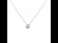 Load and play video in Gallery viewer, Solitaire Slider Necklace-N0130CLP
