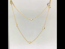 Load and play video in Gallery viewer, Classic Station Necklace-N0008CLG
