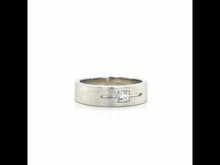 Load and play video in Gallery viewer, 0.11 CTW Men&#39;s Wedding Band-R0416CLP
