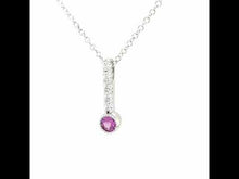 Load and play video in Gallery viewer, October Birthstone Love Pendant-BP003TMP
