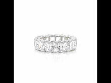 Load and play video in Gallery viewer, 12.07 CTW Anniversary Eternity Band-R0385CLP
