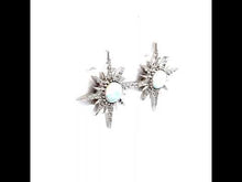 Load and play video in Gallery viewer, Sunburst Earrings-E0518OPP
