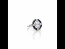 Load and play video in Gallery viewer, Vintage Inspired Engagement Ring-R0395CSP

