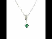 Load and play video in Gallery viewer, May Birthstone Love Pendant-BP004EMP
