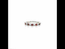 Load and play video in Gallery viewer, January Birthstone Ring-BR004GNP
