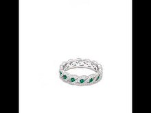 Load and play video in Gallery viewer, 1.82 CTW Twist Eternity Band-R0504CEP
