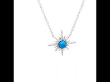 Load and play video in Gallery viewer, Sunburst Necklace-N0248TQP
