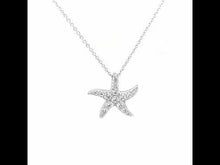 Load and play video in Gallery viewer, Whimsical Starfish Necklace-N0177CLP
