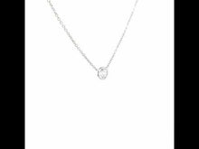 Load and play video in Gallery viewer, 0.46 CTW Solitaire Necklace-N0030CLP
