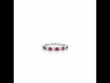 Load and play video in Gallery viewer, July Birthstone Ring-BR004RBP
