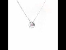 Load and play video in Gallery viewer, February Birthstone Necklace-BN001AMP

