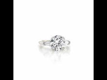 Load and play video in Gallery viewer, Classic Three-Stone Engagement Ring-R0183CLP
