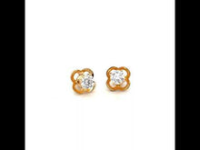 Load and play video in Gallery viewer, 1.5 CTW Solitaire Stud Earrings-E0108CLG
